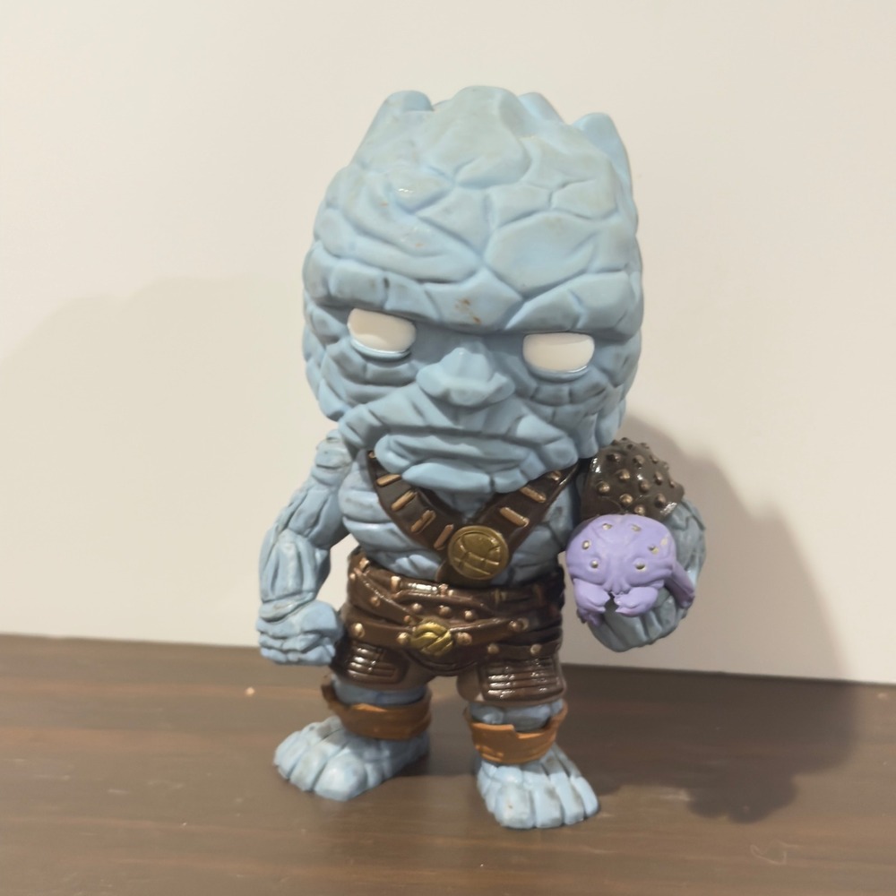 Funko Pop Marvel Thor Ragnarok Korg with Miek 391 Vinyl Bobblehead Figure OOB - Picture 1 of 5